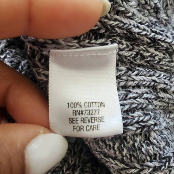 Croft & Barrow V-Neck Cable Knit Sweater L - Picture 6 of 7